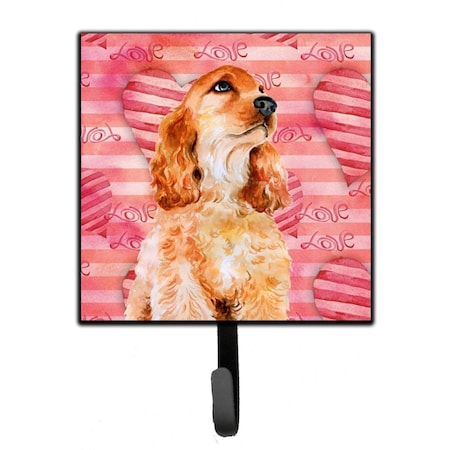 Carolines Treasures Cocker Spaniel Love Leash or Key Holder BB9793SH4
